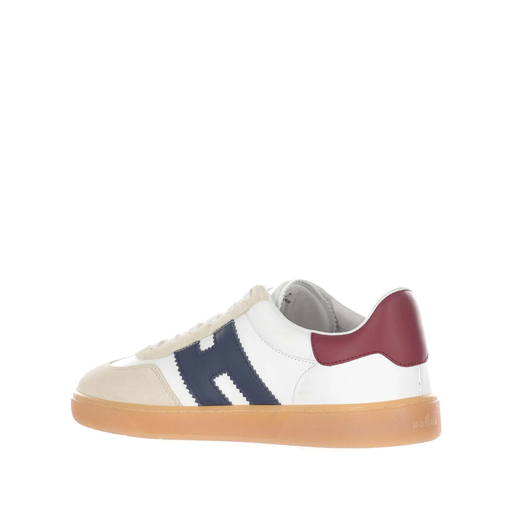 Sneaker cool in pelle e camoscio