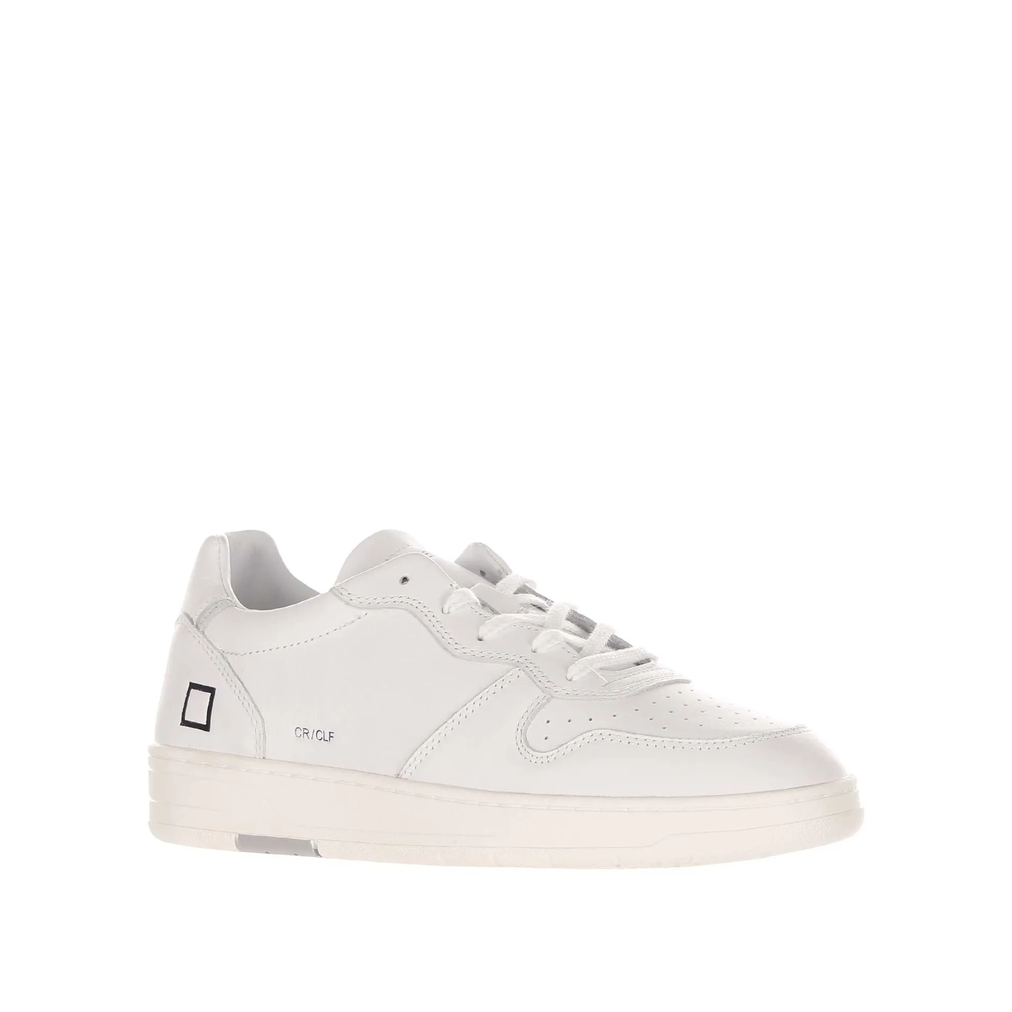 Sneaker court calf in pelle