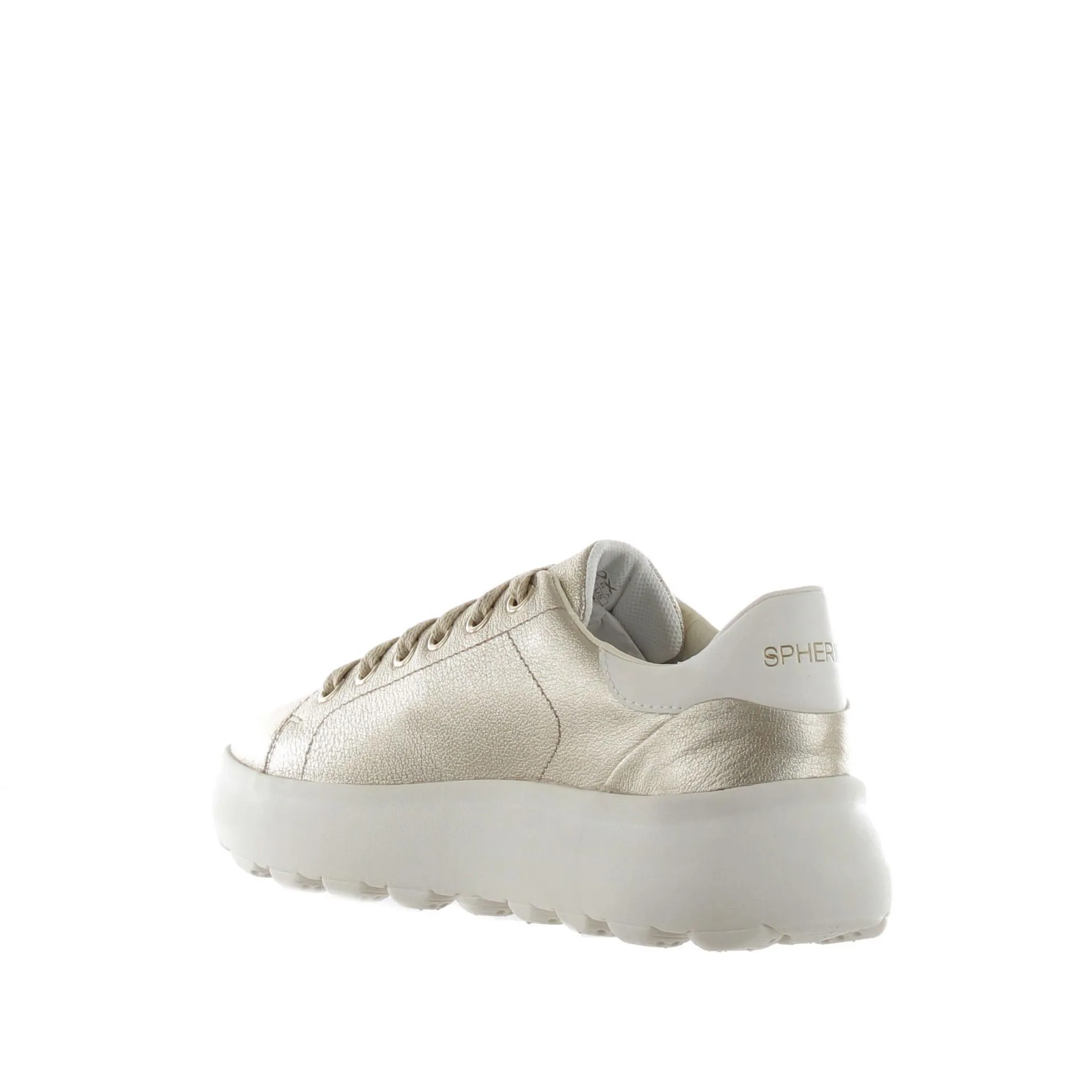 Sneaker ec4.1 in pelle metal