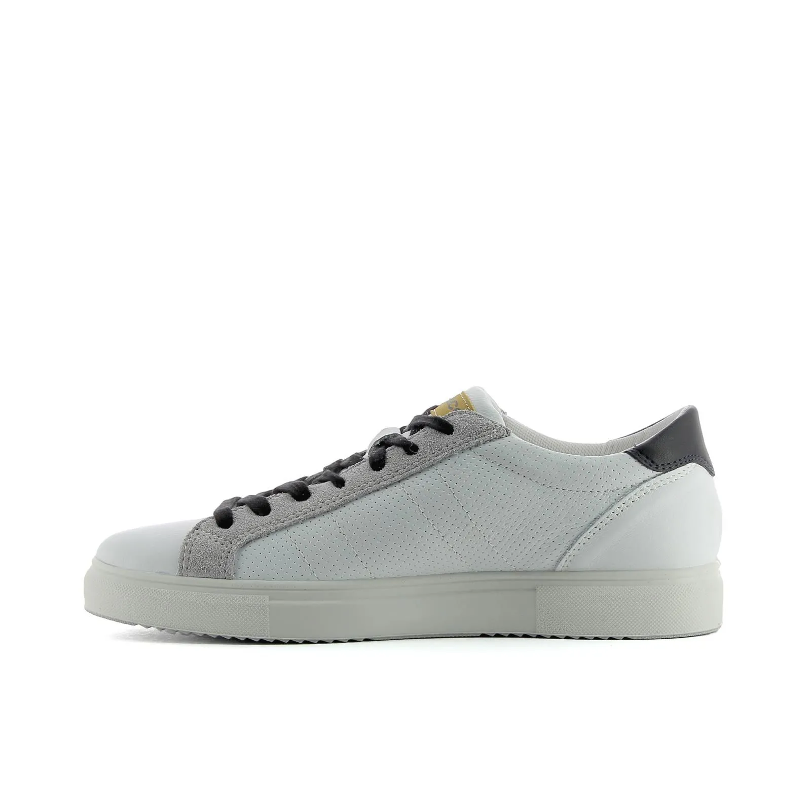 Sneakers bianche in pelle da uomo