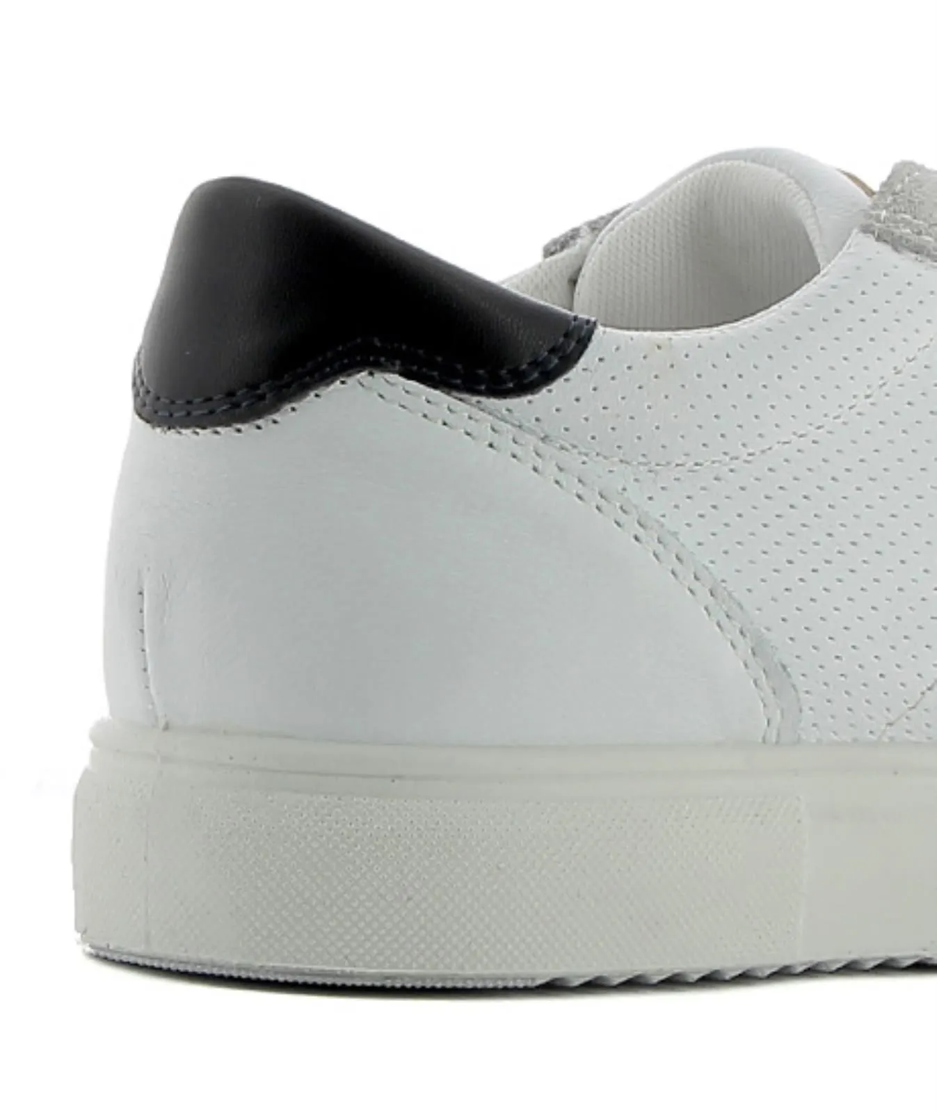 Sneakers bianche in pelle da uomo