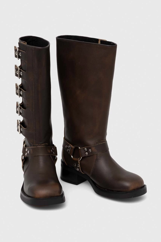 Steve Madden stivali in pelle Battle
