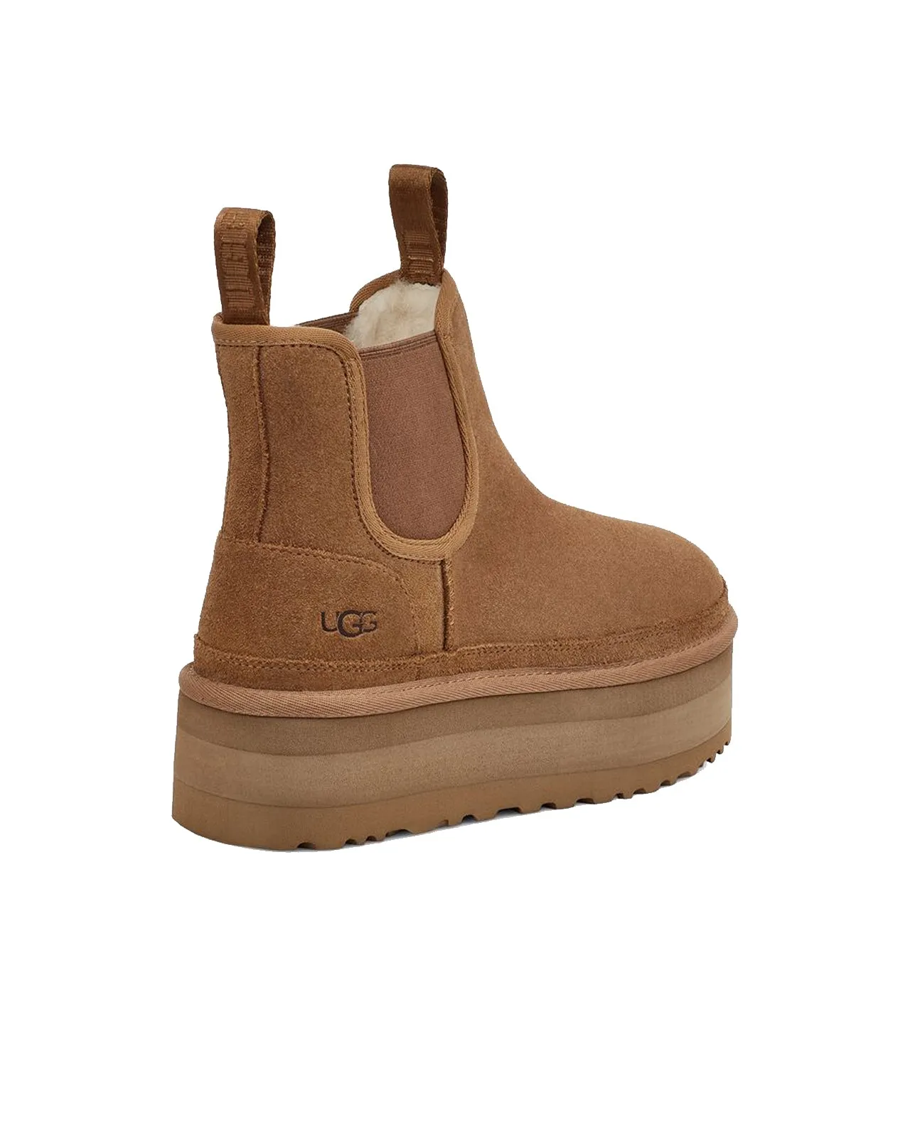 Stivale Neumel Platform Chelsea Chestnut