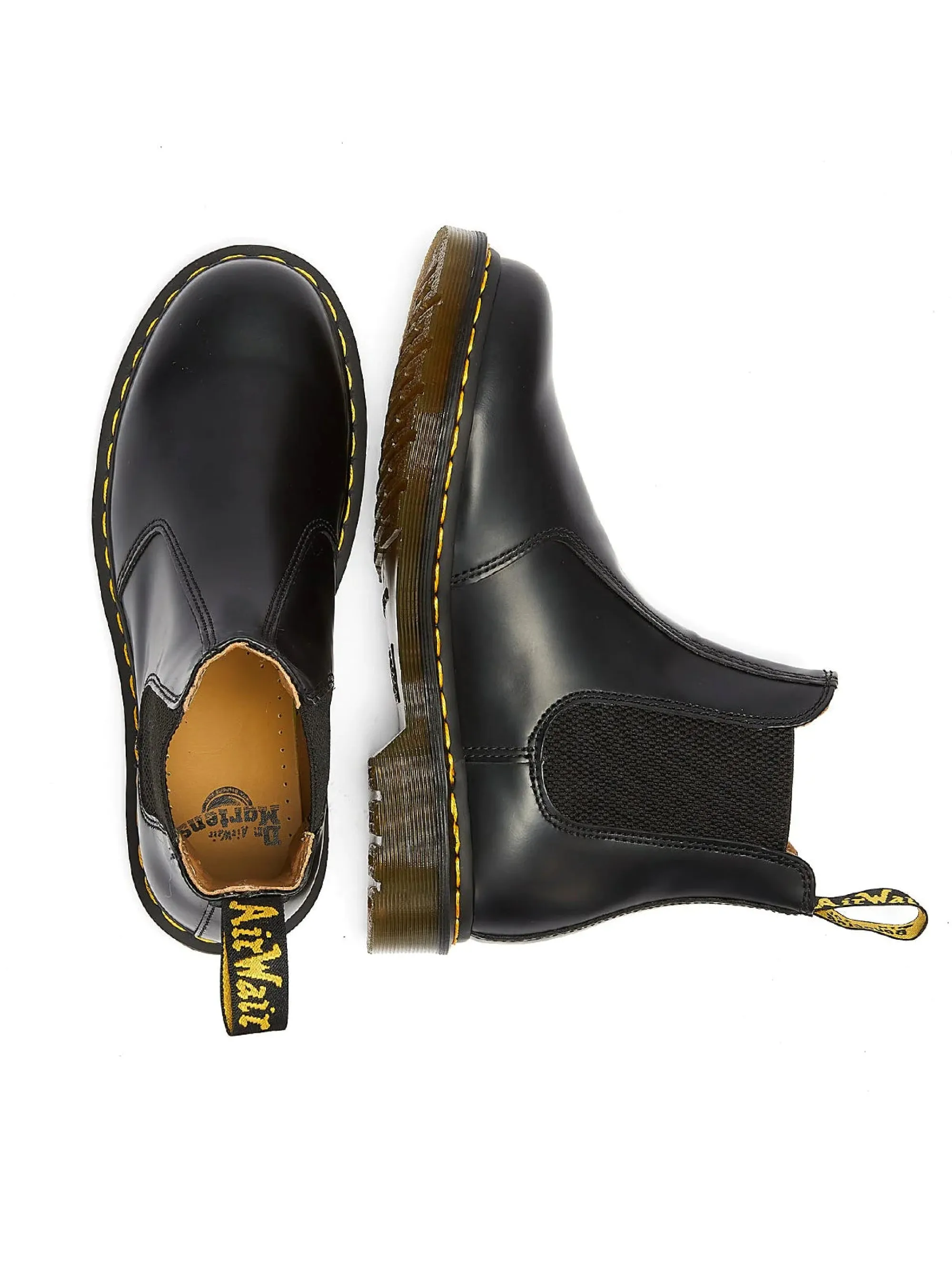 Stivaletto Chelsea da Donna in Pelle Smooth Nero