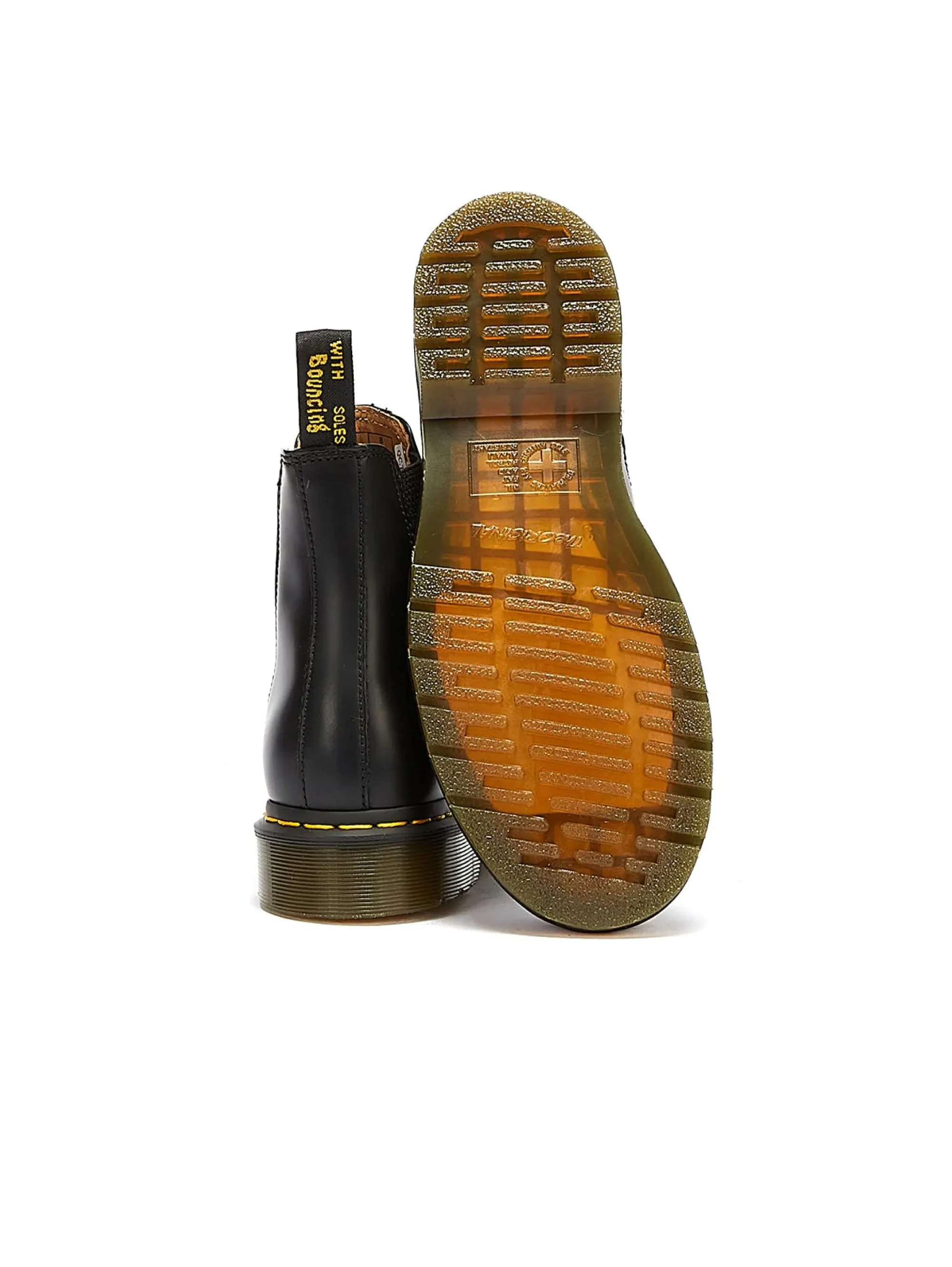 Stivaletto Chelsea da Donna in Pelle Smooth Nero