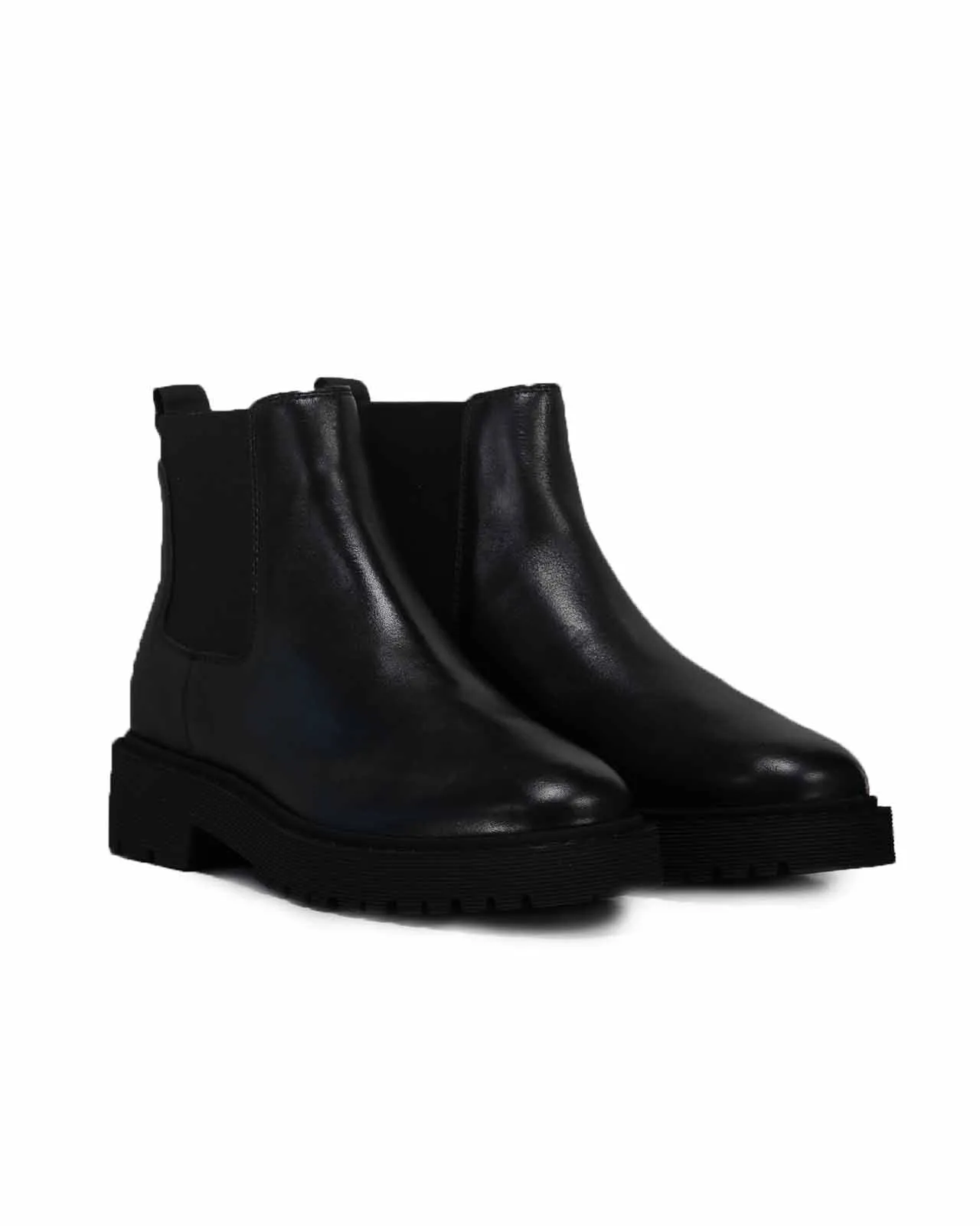 Stivaletto Chelsea H543 pelle nera