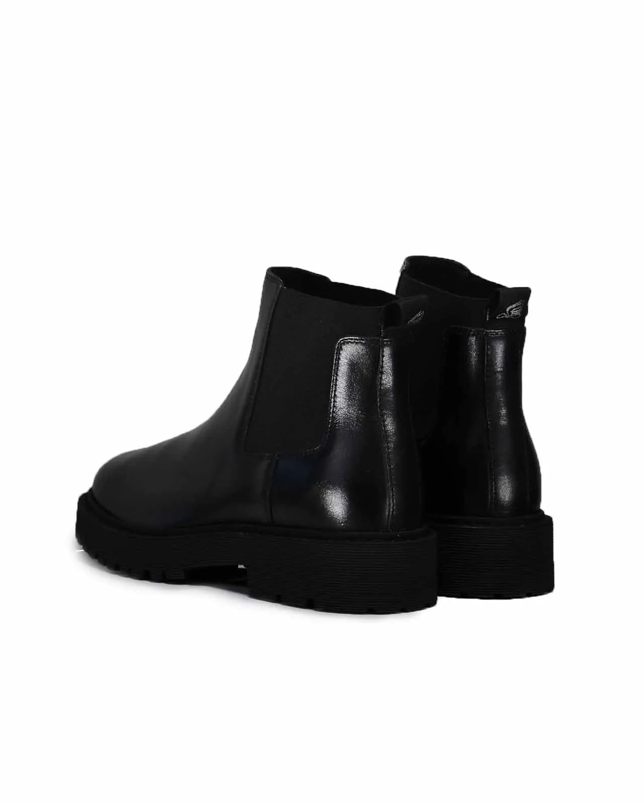 Stivaletto Chelsea H543 pelle nera
