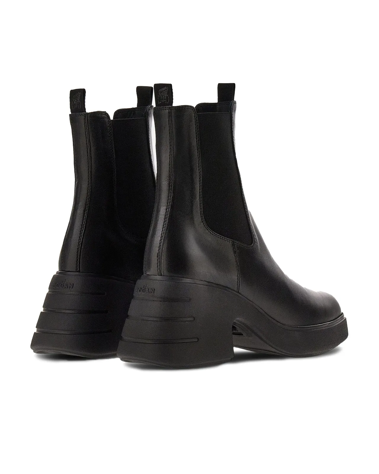 Stivaletto Chelsea H618 nero