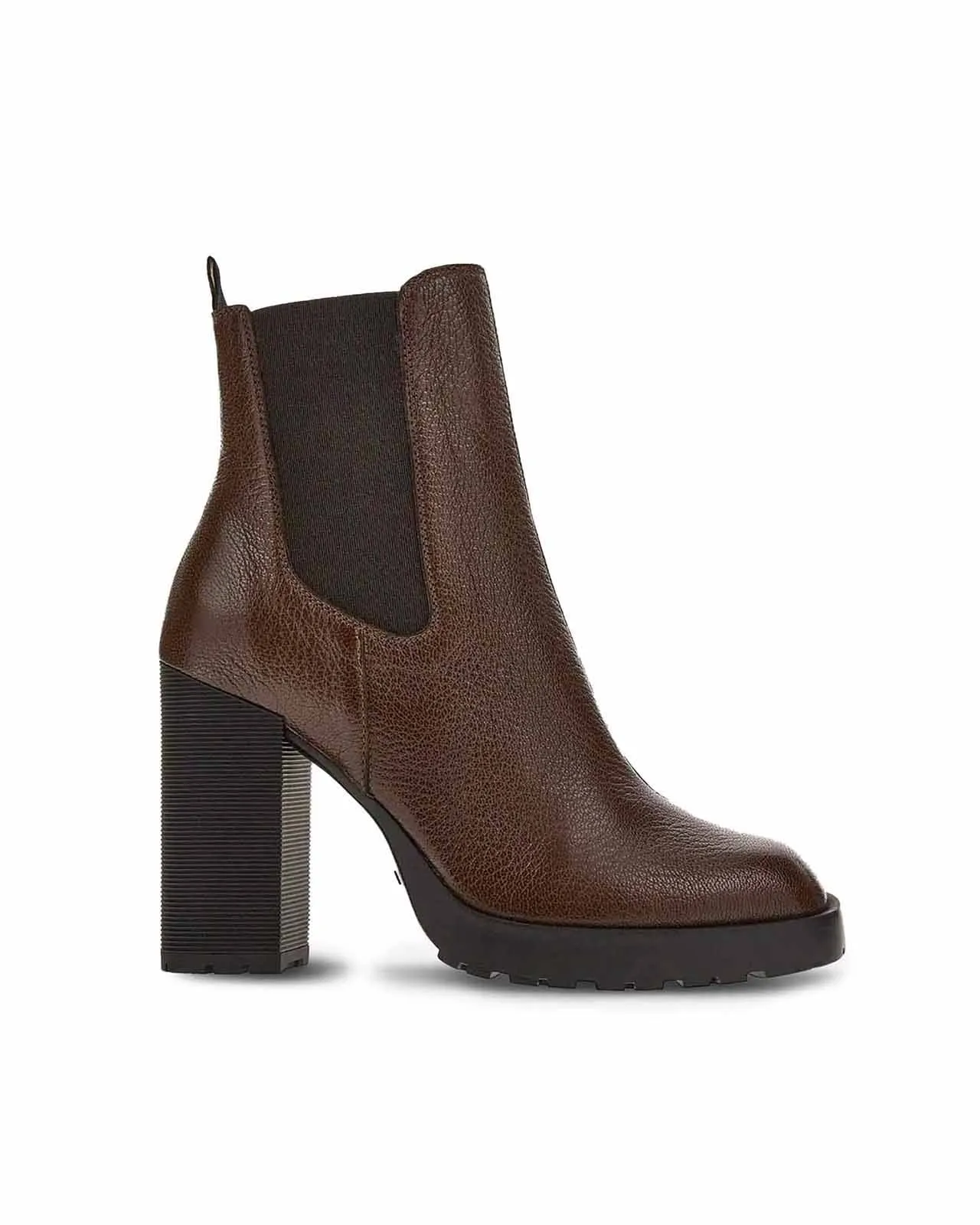 Stivaletto Chelsea H623 pelle marrone