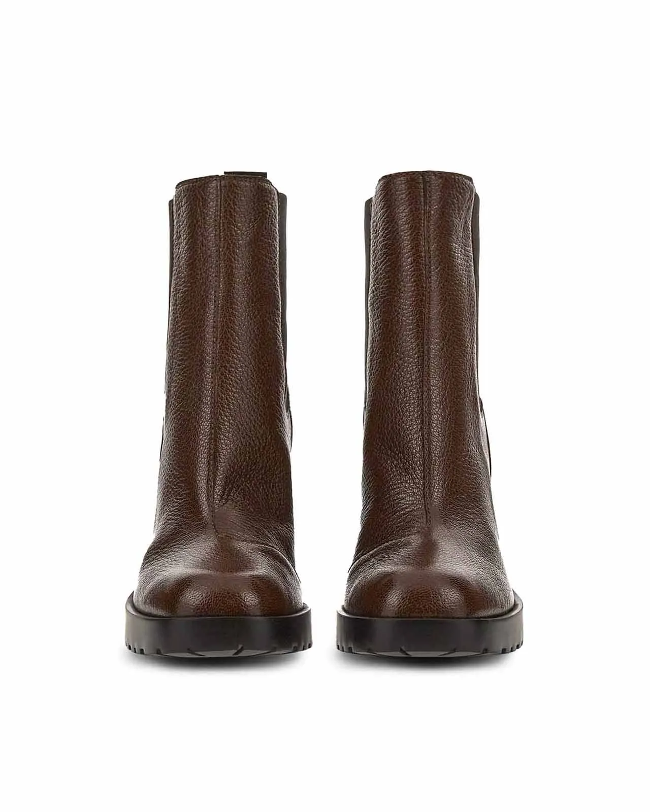Stivaletto Chelsea H623 pelle marrone