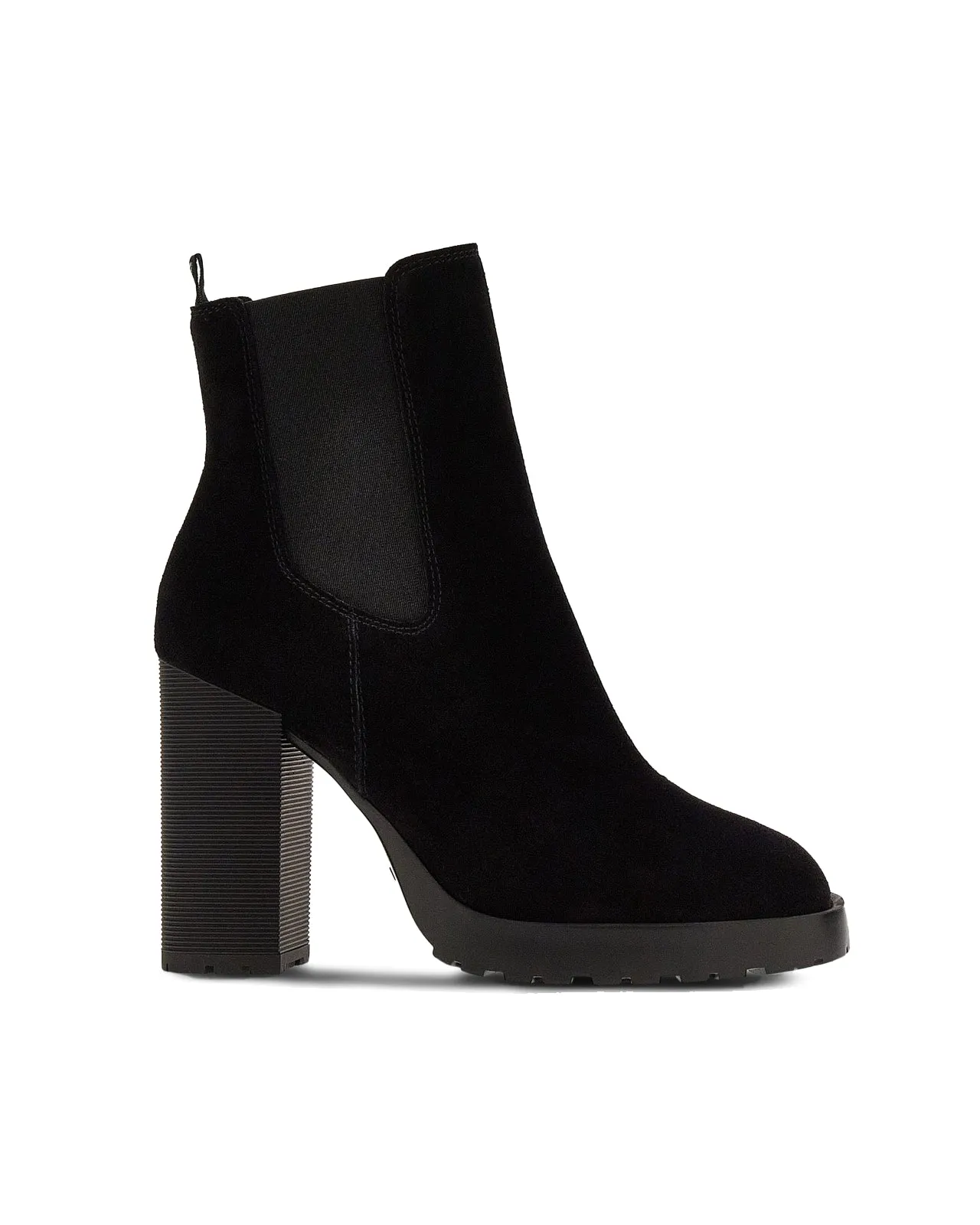 Stivaletto H623 suede nero