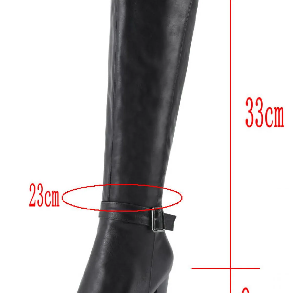 Stivali alti al ginocchio Stivali eleganti da donna in pelle con tacco Stivali eleganti in pelle da ufficio Stivali da donna