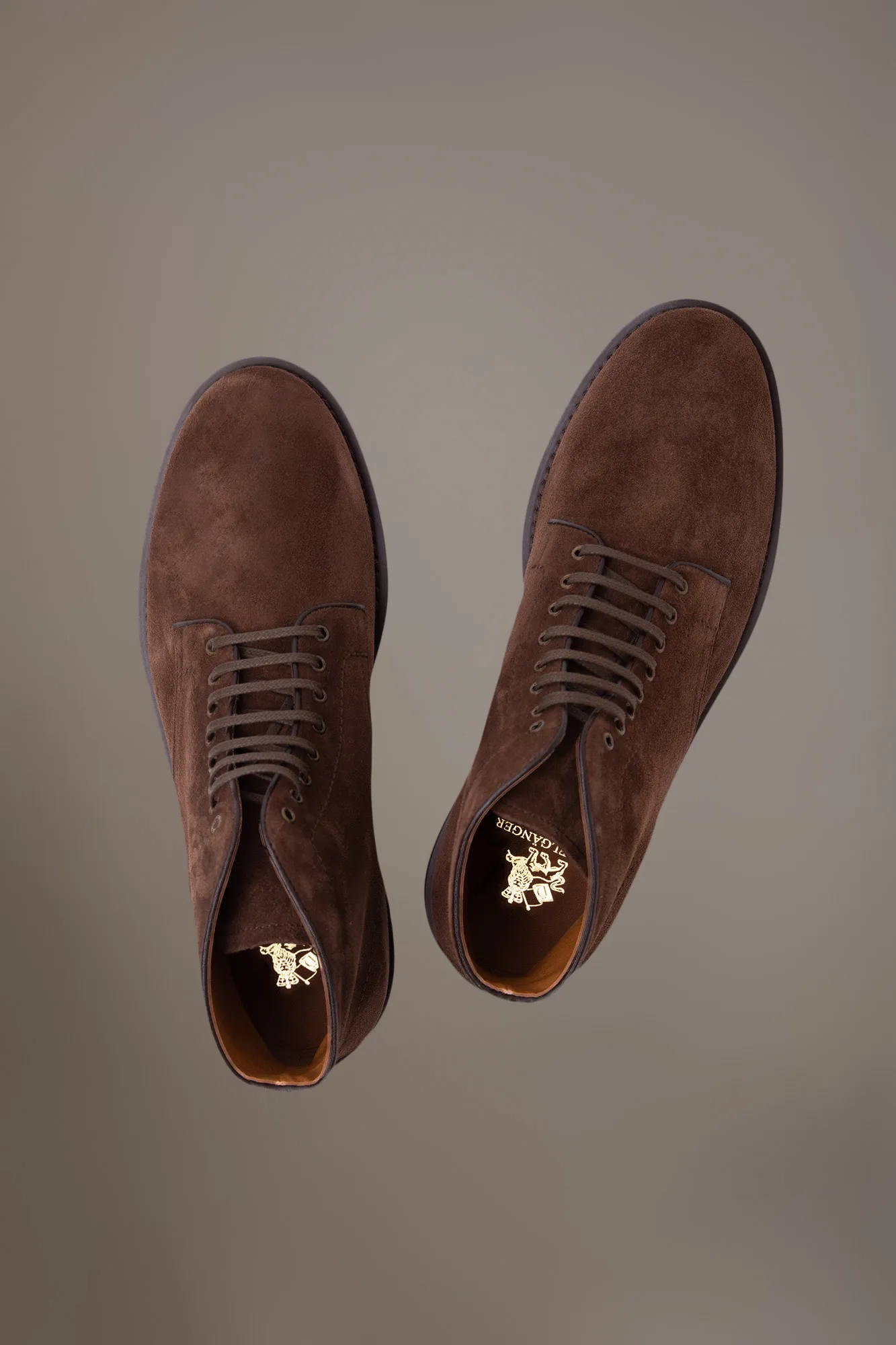 Stivali in suede uomo 100% pelle