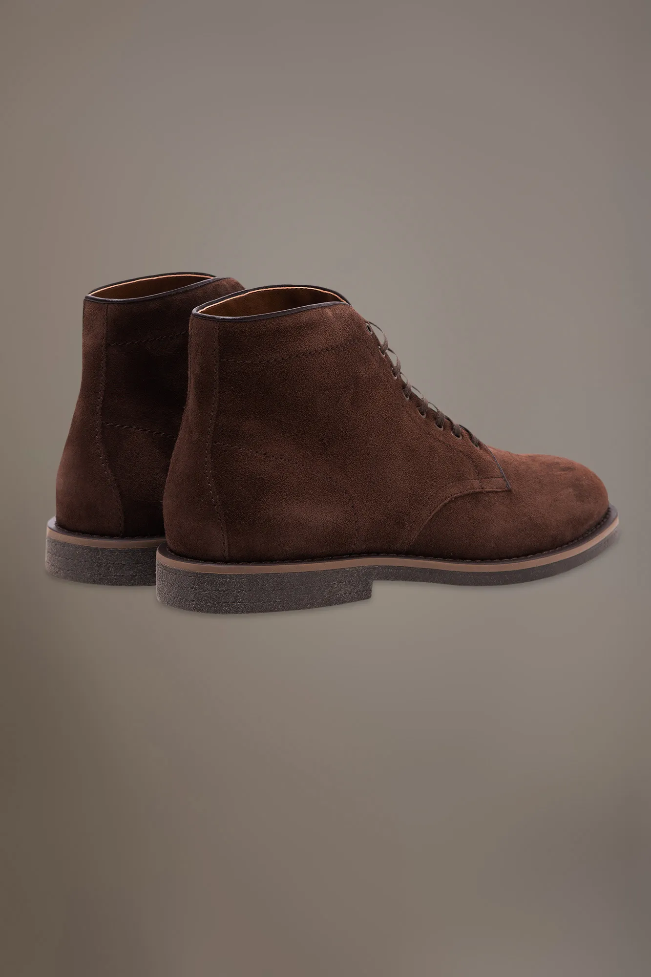 Stivali in suede uomo 100% pelle