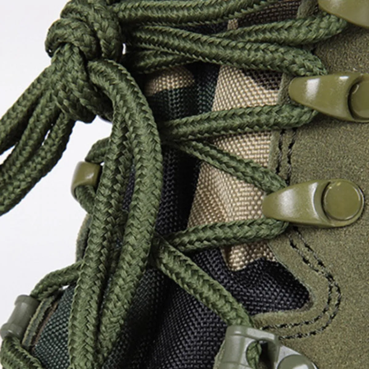 Stivali militari tattici da uomo Stivali da trekking da combattimento con lacci con cerniera laterale Stivali da trekking da lav