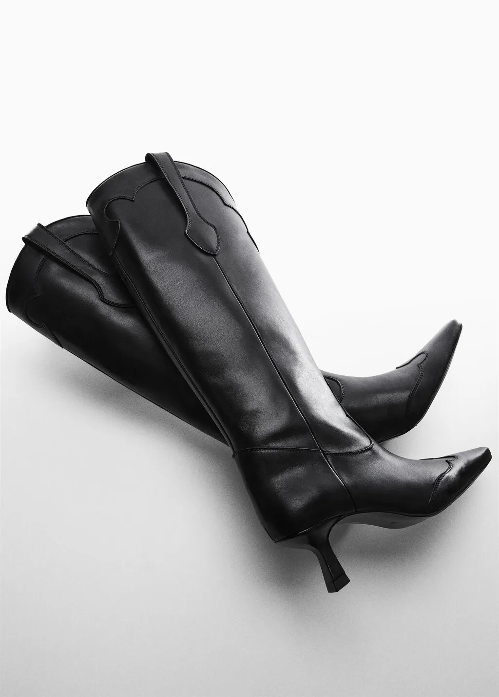 Stivali pelle cowboy