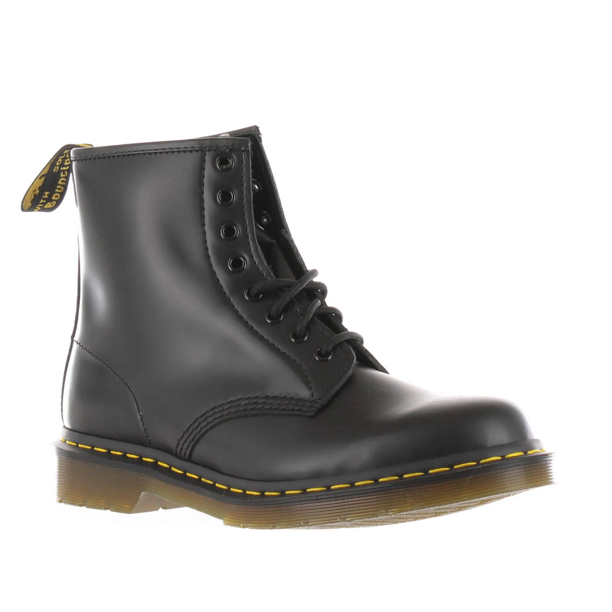 Stivali stringati 1460 in pelle smooth