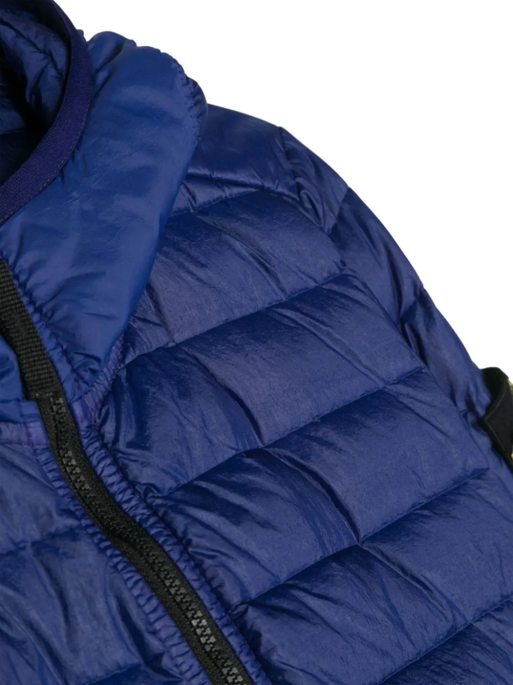 STONE ISLAND JUNIOR piumino in nylon con badge logo