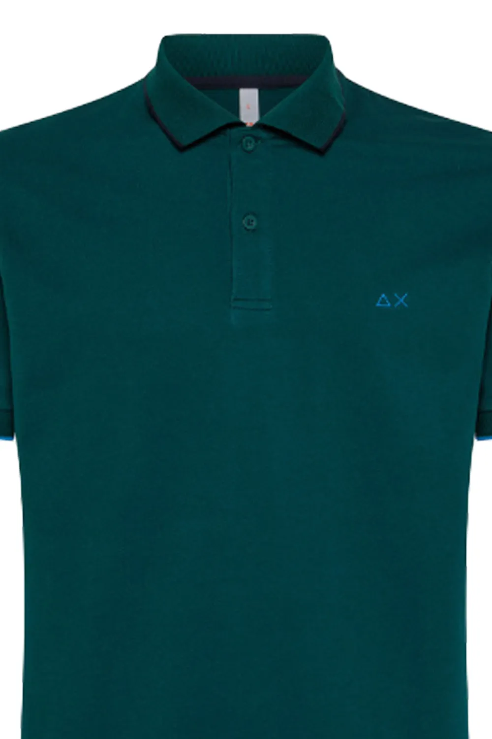 SUN68 Polo small stripes