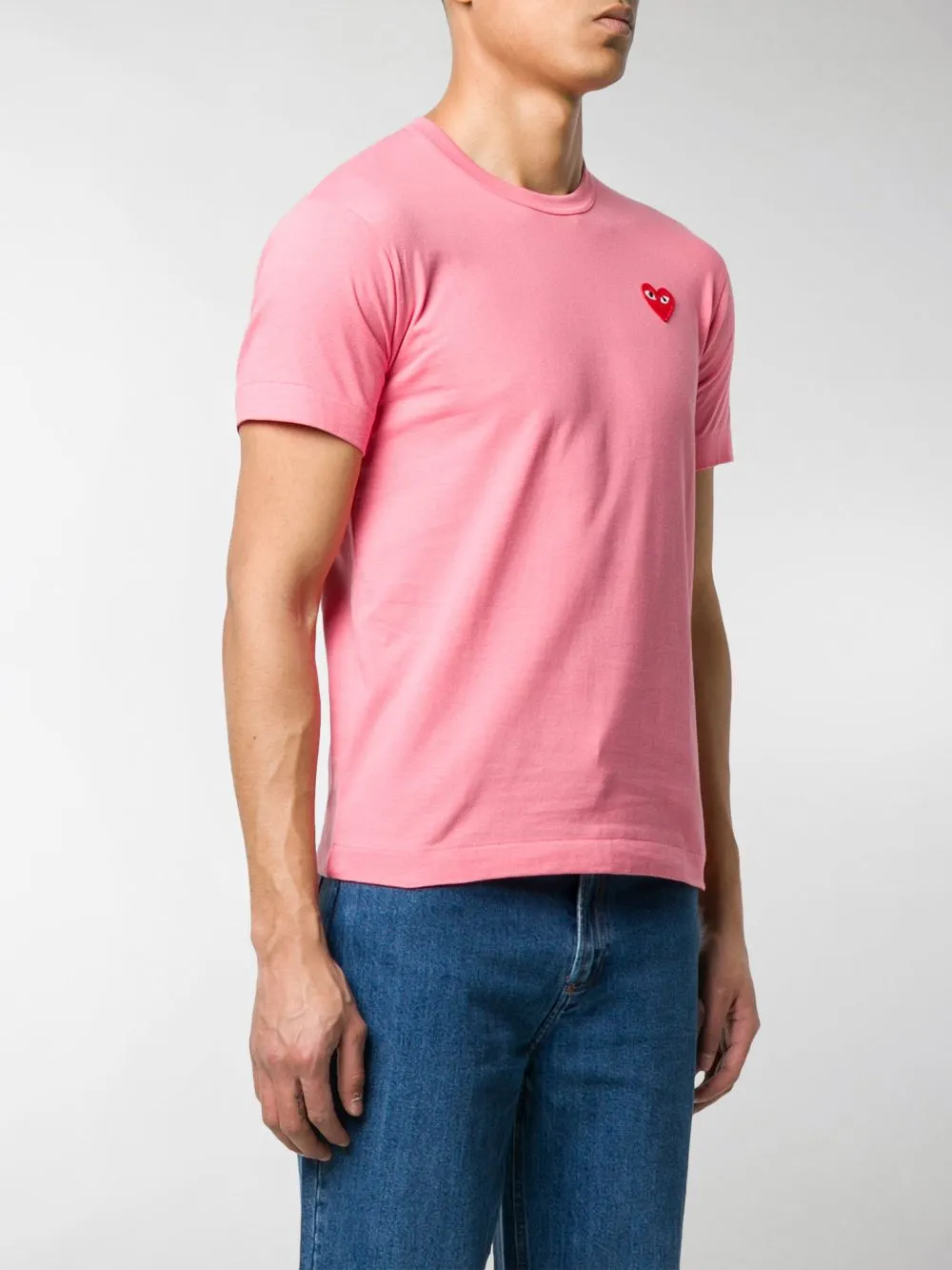 T-shirt con applicazione cuore