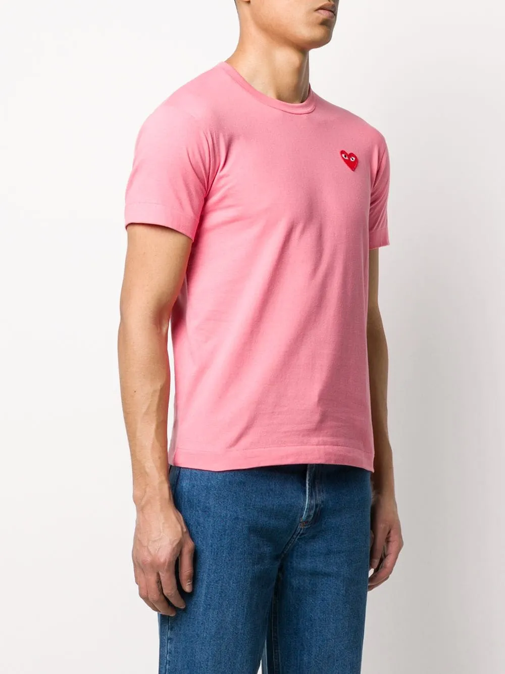 T-shirt con applicazione cuore
