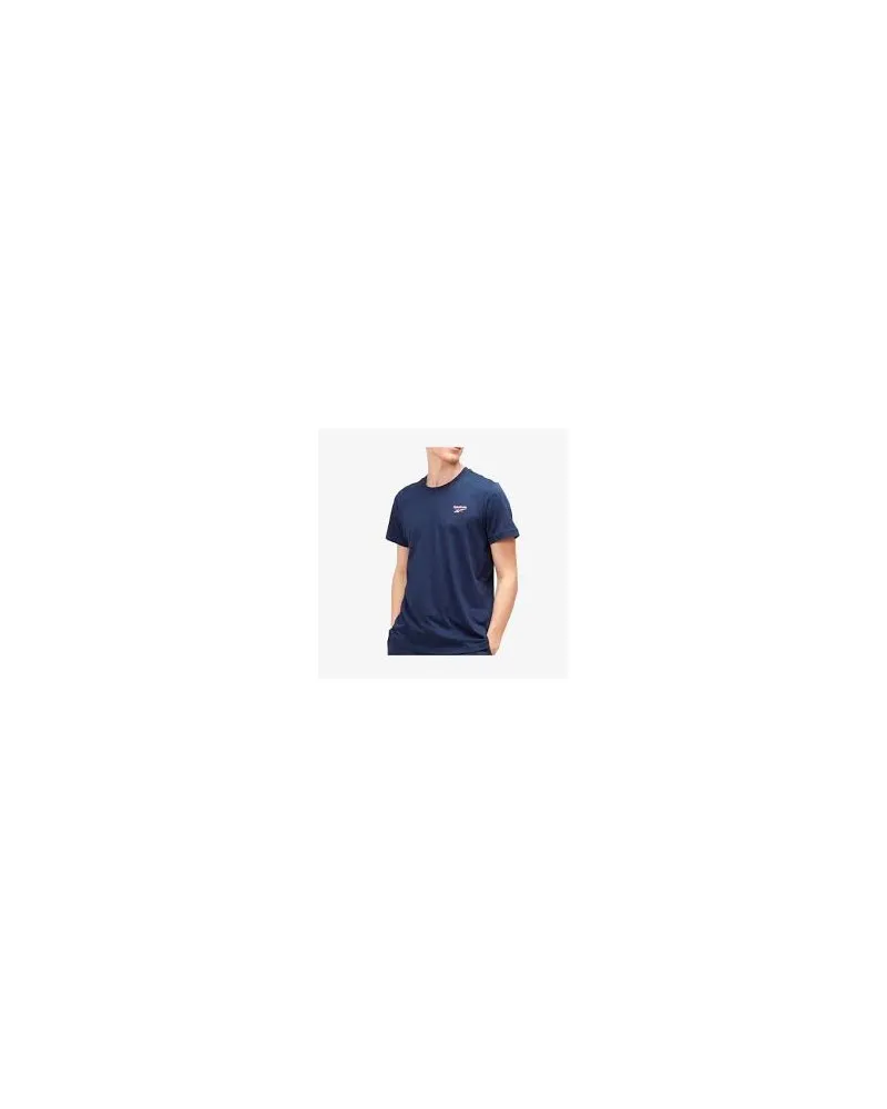 T-shirt Reebok Ri Logo sul petto a sinistra Nero HZ8801