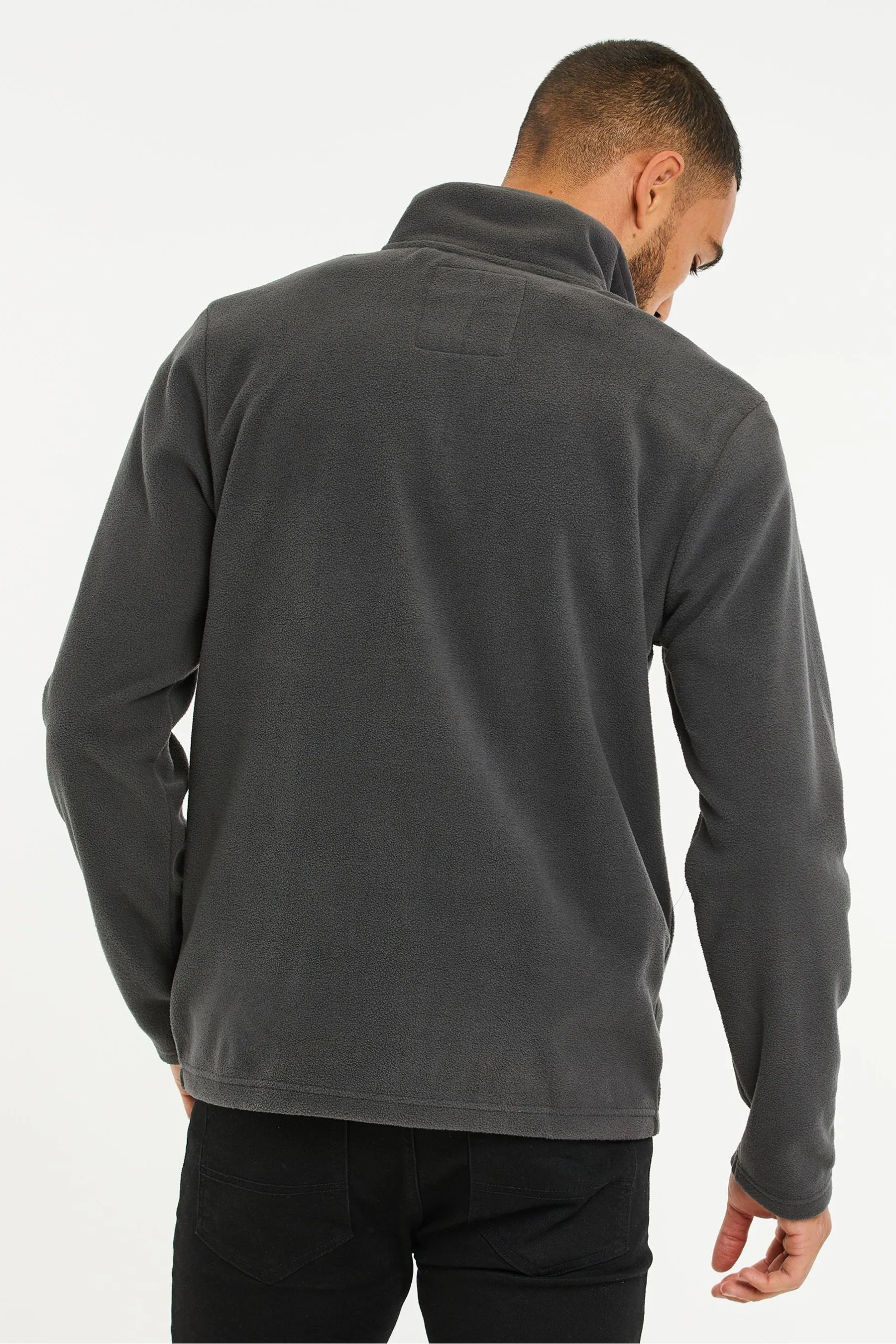 Threadbare 1/4 Zip Fleece Sweatshirt    
