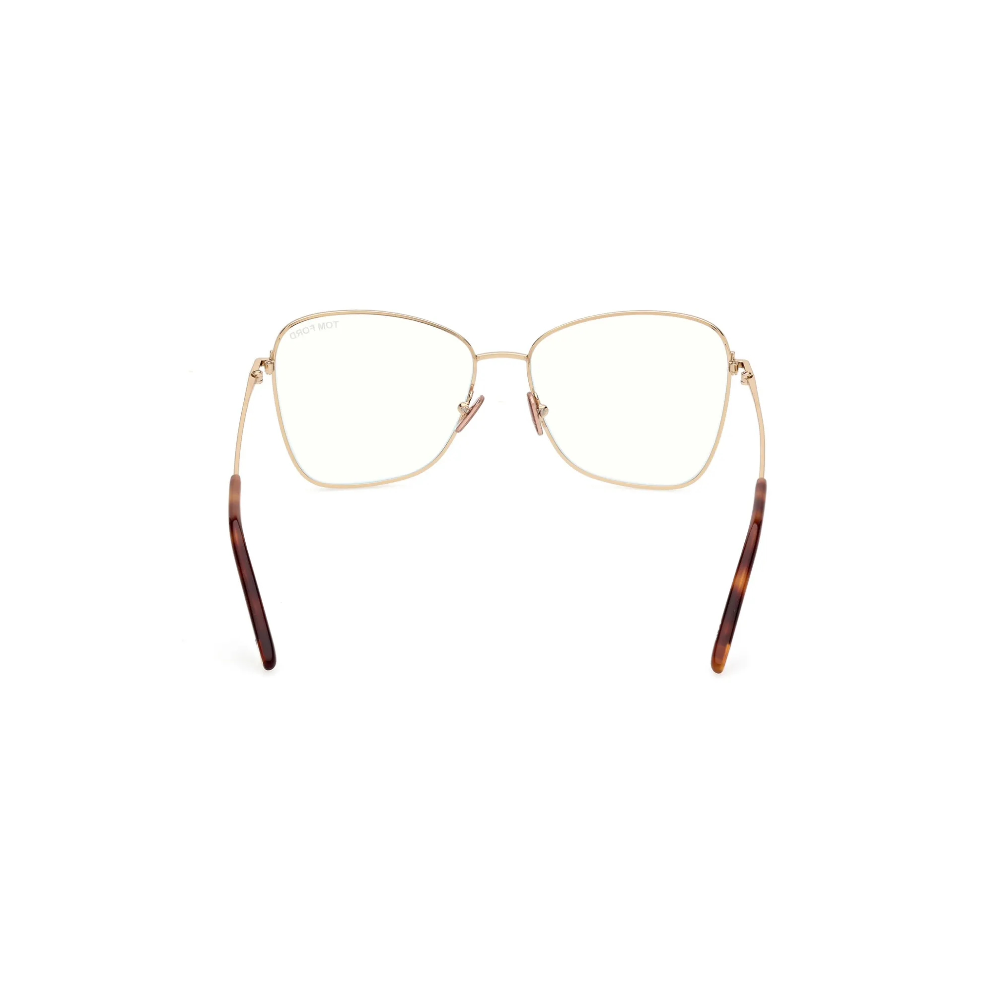   Tom Ford FT 5906-B Blue Block 046 Marrone Chiaro Opaco | Occhiale Da Vista Donna 