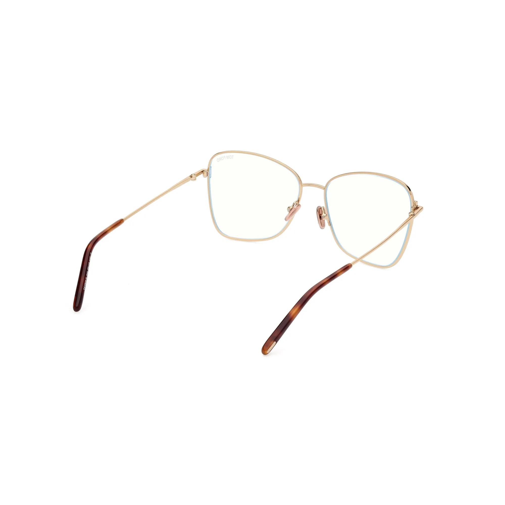   Tom Ford FT 5906-B Blue Block 046 Marrone Chiaro Opaco | Occhiale Da Vista Donna 