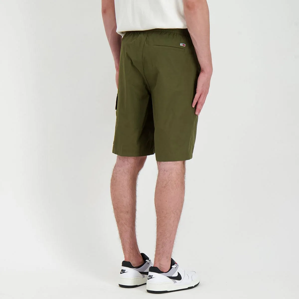      TOMMY JEANS BERMUDA CARGO IN COTONE E NYLON AIDEN  