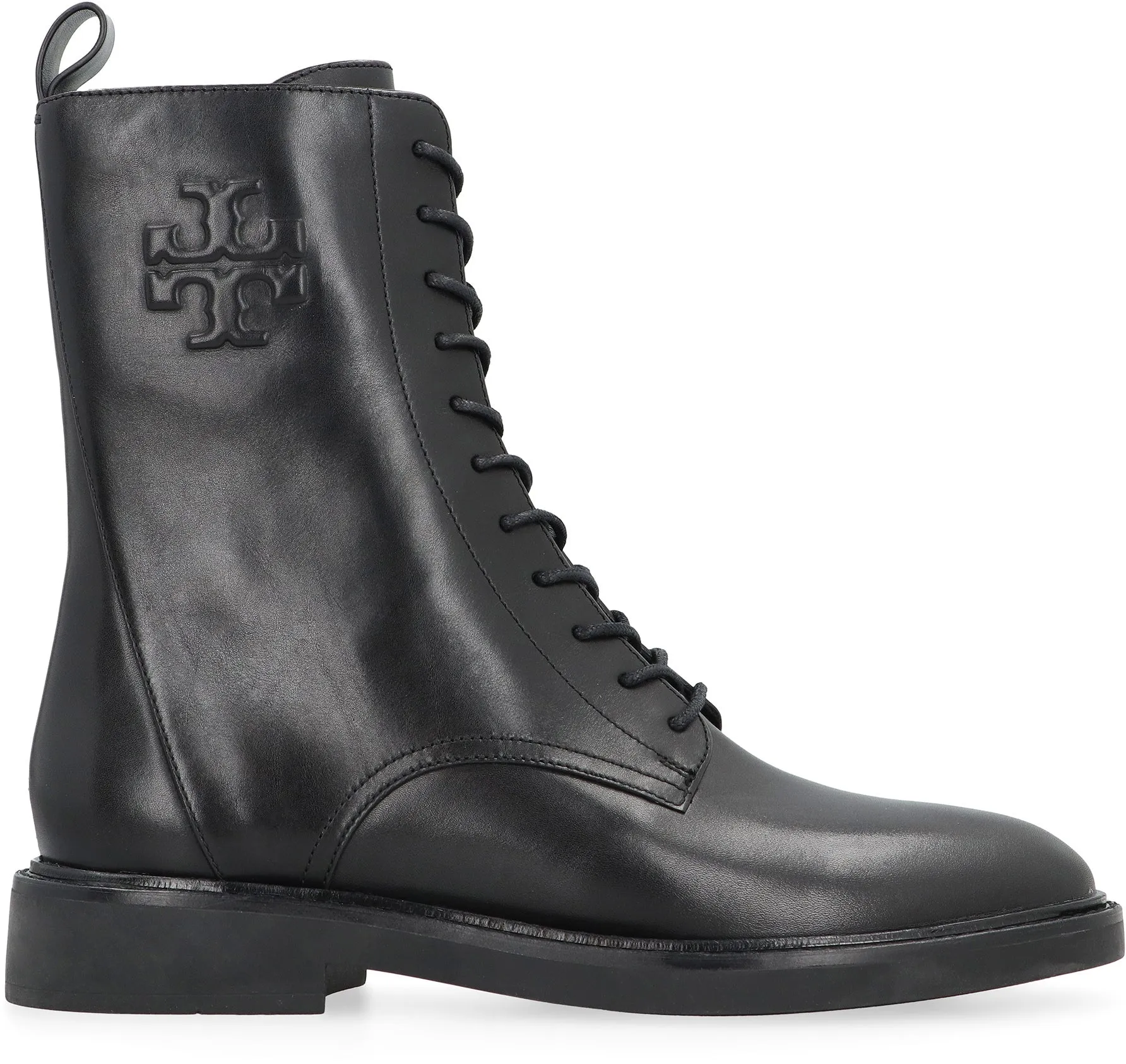 Tory Burch Stivali stringati in pelle