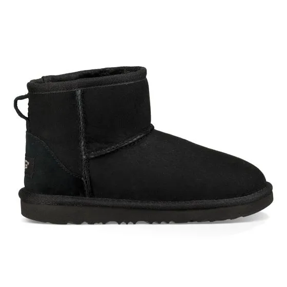 Ugg Mini Classic II Black - Stivaletti Bambino / Bambina Neri    