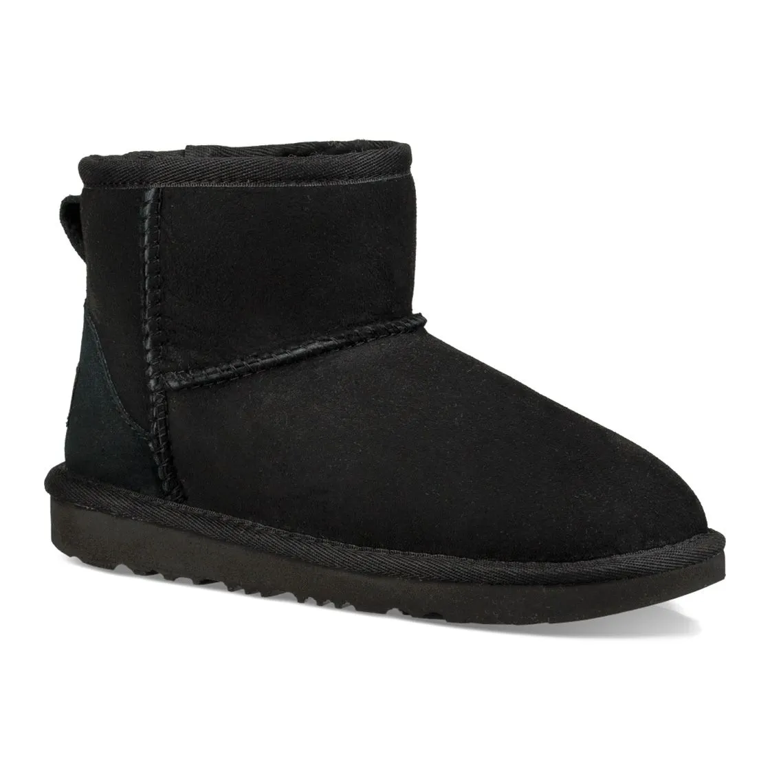 Ugg Mini Classic II Black - Stivaletti Bambino / Bambina Neri    