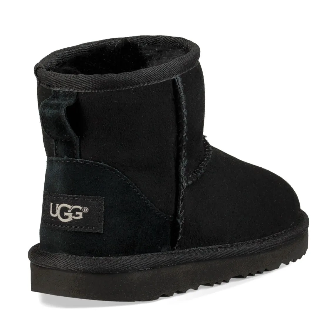 Ugg Mini Classic II Black - Stivaletti Bambino / Bambina Neri    