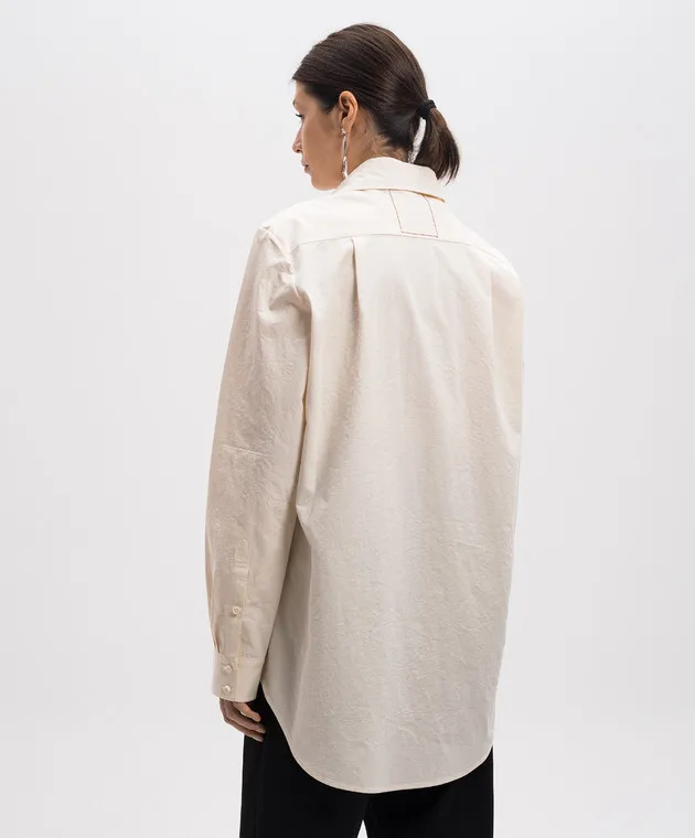 UMA WANG Camicia beige Tab UM1501