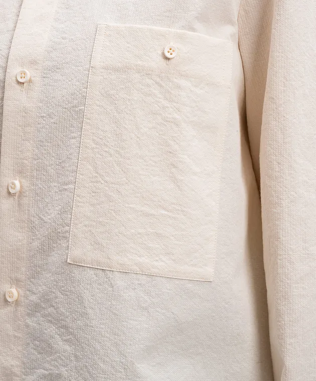 UMA WANG Camicia beige Tab UM1501