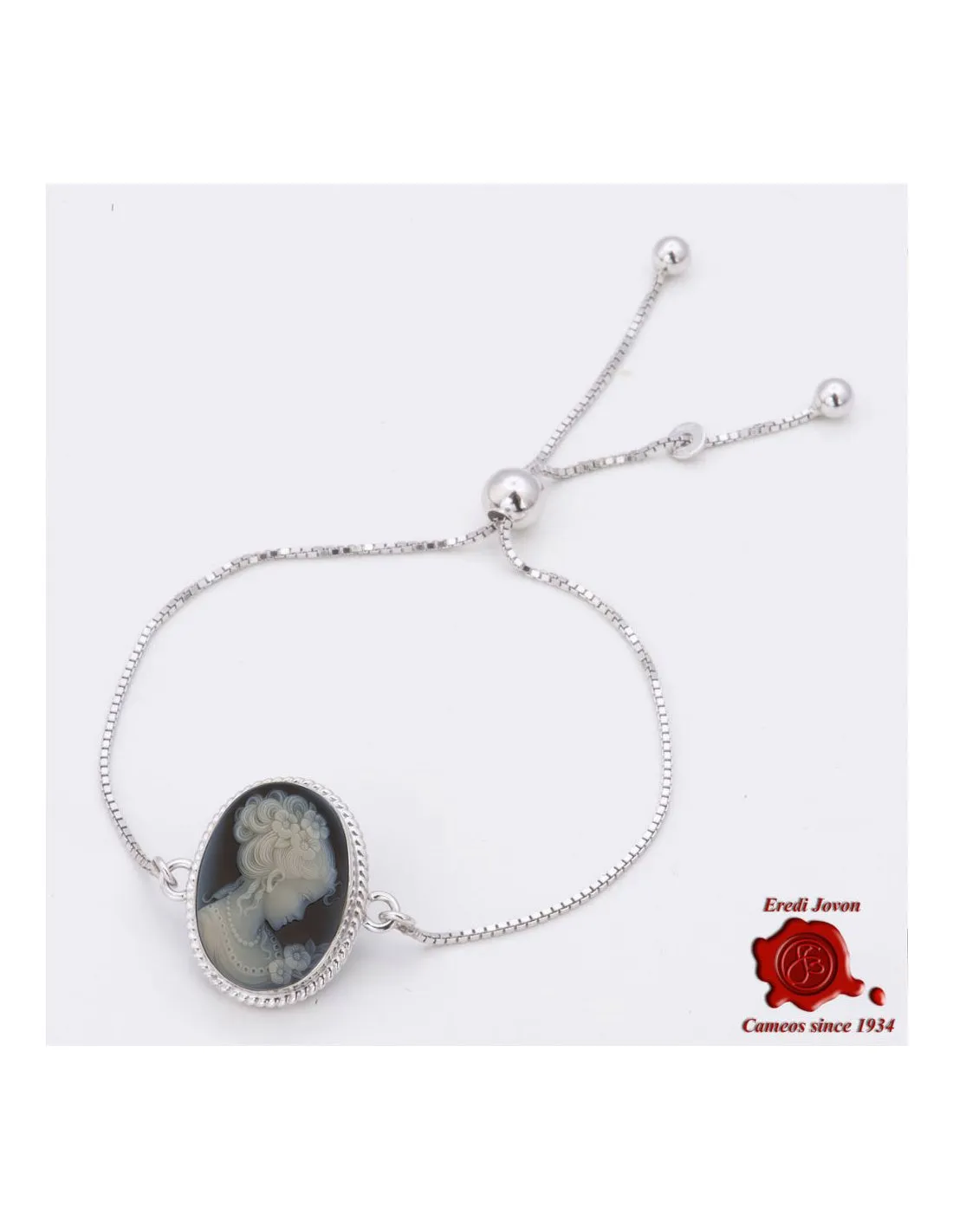 Venezia Bracciale Cammeo Blu
